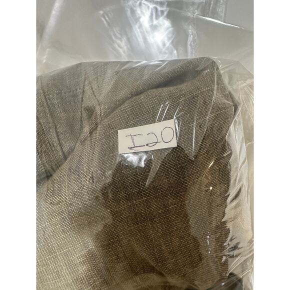 Eileen Fisher Sz 2X Washed Organic Linen Delave Stand Collar Jacket + Pants Set - Picture 13 of 13